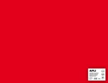 APLI Barevný papír 170 g, A2+ (50 x 65 cm), 25 listů - červený