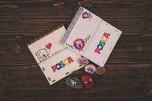 UNI PC-1M POSCA Sada Akrylových popisovačů 0,7-1 mm extra tenký [8 ks] - mix barev (4)