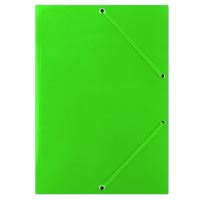 DONAU Spisové desky s gumičkou A4, lepenka, zelené