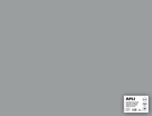 APLI Barevný papír 170 g, A2+ (50 x 65 cm), 25 listů - šedý