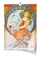 Nástěnný kalendář A3 - Alfons Mucha 2027