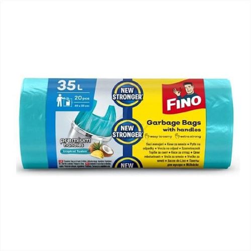 FINO Sáčky na odpadky s uchy aromatic 49 x 60 cm, 35 litrů - [20 ks] (1)