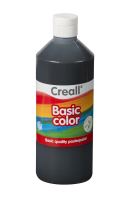 CREALL Temperová barva, 500 ml - černá