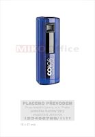 COLOP Pocket Stamp Plus 30 - barva indigo - otisk 18 x 47 mm - polštářek černý