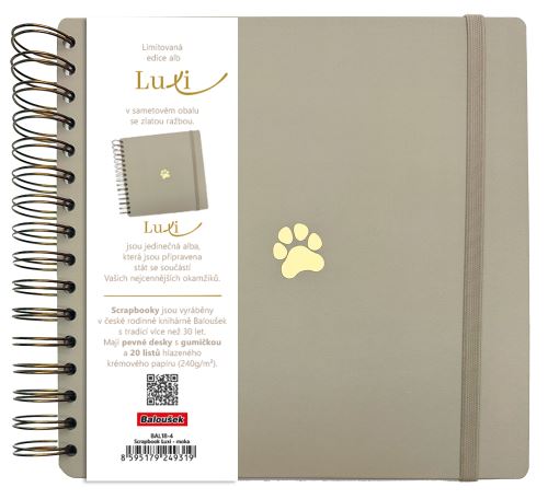 Scrapbook Luxi - 210x210 - lamino - moka