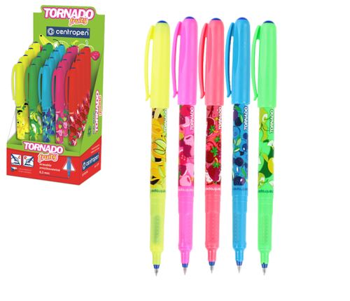 CENTROPEN Školní roller Tornádo 2675 Fruity - 0,3 mm -  mix barev