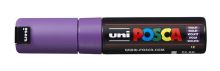 UNI PC-8K POSCA Akrylový popisovač 8 mm seříznutý široký - fialový [12]