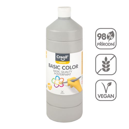 CREALL Temperová barva, 500 ml - šedá