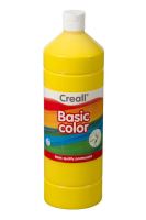 CREALL Temperová barva, 1000 ml - základní žlutá