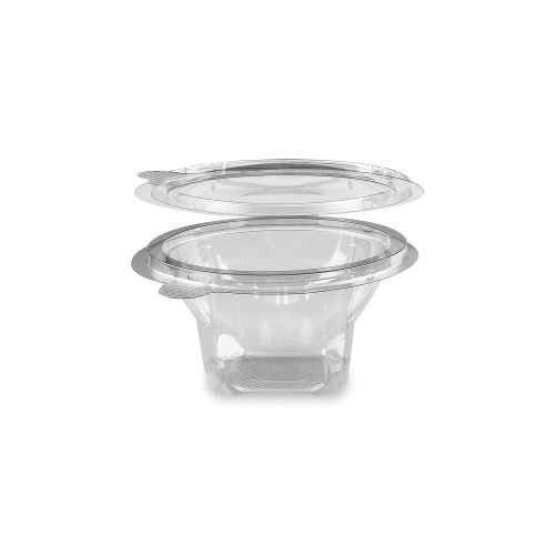 WIMEX Miska kulatá průhledná s víčkem 250 ml (PET) - [50 ks]