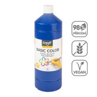 CREALL Temperová barva, 1000 ml - tm. modrá