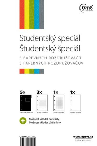 OPTYS 1550 Studentský speciál - A4 - 5 x 20 listů