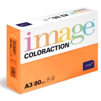 Kopírovací papír Coloraction A3 80g. ACAPULCO - oranžová reflexní (500 listů)