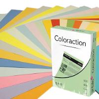 Kopírovací papír Coloraction A4 80g/m2 - mix barev (1 list)